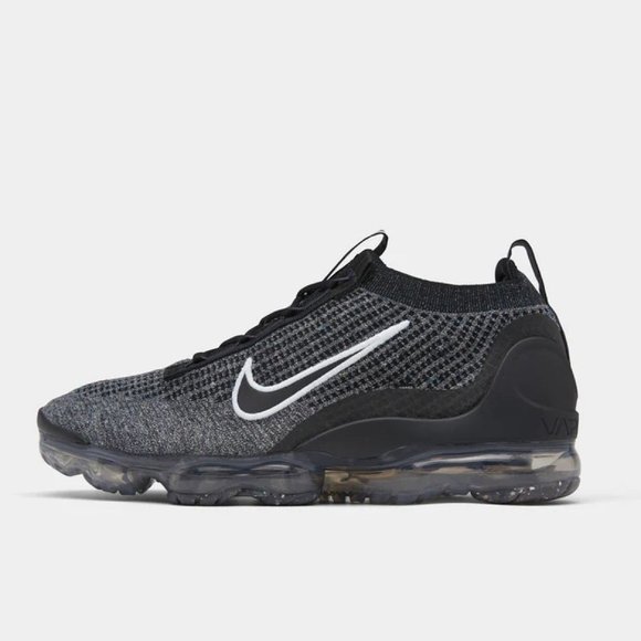 NIKE VAPORMAX FLYKNIT BLACK / BLACK - WHITE - Picture 2 of 9
